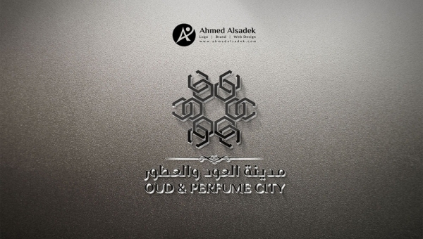 تصميم شعار شركة مدينة العود والعطور في جدة - السعودية 