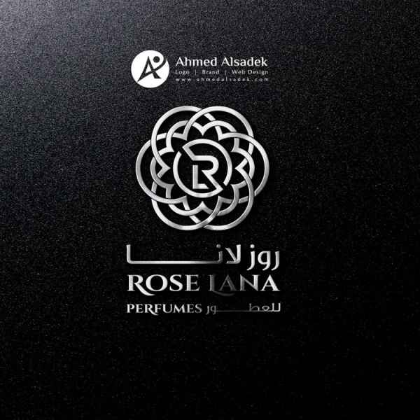 Logo design for Rose Lana Perfumes in Abu Dhabi - UAE (Dyizer)