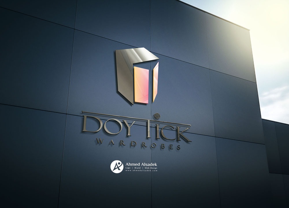 تصميم شعار شركة DOY TICK في جده السعودية 1
