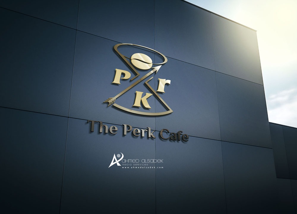 تصميم شعار كوفي The Perk Cafe في دبي 4