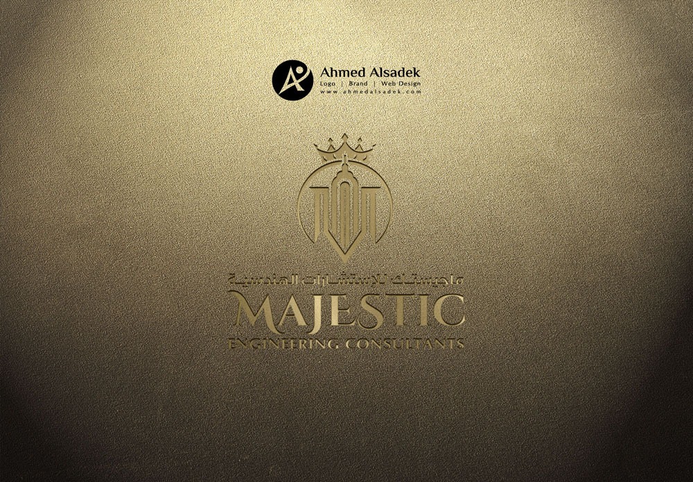 تصميم شعار ماجيستك للإستشارات الهندسية في ابوظبي الامارات 5